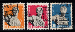 Suisse 1944 Mi. 428-430 Oblitéré 100% Jeux Olympiques - Used Stamps