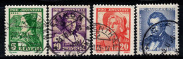 Suisse 1935 Mi. 287-290 Oblitéré 100% Pro Juventute, Costumes Traditionnels - Used Stamps