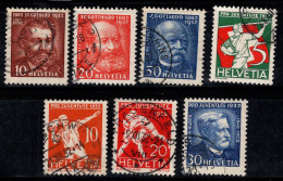 Suisse 1932 Mi. 259-265 Oblitéré 100% Célébrités, Pro Juventute - Used Stamps