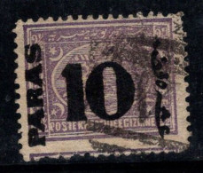 Égypte 1879 Mi. 22 Oblitéré 100% Surimprimé 10 Pa - 1866-1914 Khedivate Of Egypt