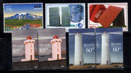 Islande 2002 Mi. 1004-1008 Neuf ** 100% Montagne, NORDEN, Phare - Nuevos