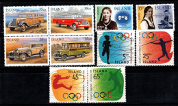 Islande 1996 Mi. 844-853 Neuf ** 100% Neuf ** Jeux Olympiques - Nuevos