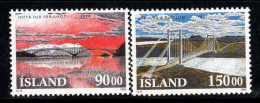 Islande 1993 Mi. 782-783 Neuf ** 100% Ponts, Paysages - Nuevos