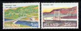 Islande 1992 Mi. 768-769 Neuf ** 100% Ponts - Nuovi