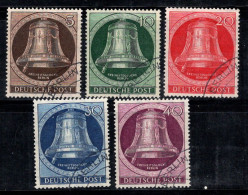 Berlin 1951 Mi. 75-79 Oblitéré 100% Cloche De La Liberté - Used Stamps