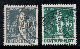 Berlin 1949 Mi. 35, 36 Oblitéré 80% UPU - Used Stamps