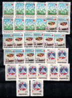 Yougoslavie 1986-87 Mi. 114-134,137-146 Neuf ** 100% Croix-Rouge - Wohlfahrtsmarken