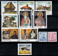 Yougoslavie 1992 Mi. 2574-2584 Neuf ** 100% Musée, Maisons, Art, Avion - Unused Stamps