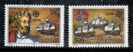 Yougoslavie 1992 Mi. 2534-2535 Neuf ** 100% Europa Cept, Christophe Colomb - Unused Stamps