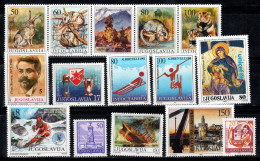 Yougoslavie 1992 Mi. 2520-2533 Neuf ** 100% Faune, Jeux Olympiques, Expo - Unused Stamps