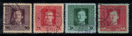 Autriche 1917 Mi. 68A-72A Oblitéré 80% Camp Austro-hongrois - Used Stamps