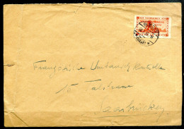 SARRE-SAARGEBIET - 28.2.35 - Y&T 180 - Mi 186 - Plébiscite - Volksabstimmung (Lettre De BLIESEN Pour SAARBRUCKEN) - Covers & Documents