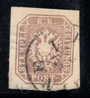 Autriche 1863 Mi. 29 Oblitéré 100% 1.05 KR, Armoiries, Journaux - Dagbladen