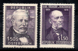 Autriche 1954 Mi. 996-997 Neuf * MH 100% Débat Télévisé - Unused Stamps