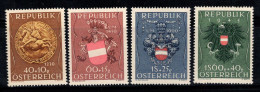 Autriche 1949 Mi. 937-940 Neuf * MH 100% Armoiries - Unused Stamps