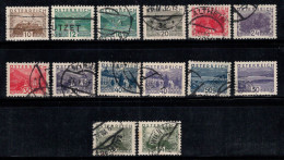 Autriche 1932 Mi. 530-543 Oblitéré 100% Paysages - Oblitérés