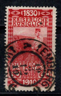 Autriche 1910 Mi. 173 Oblitéré 100% Célébrités, 60 H - Used Stamps