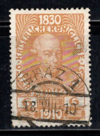Autriche 1910 Mi. 165 Oblitéré 100% Célébrités, 6 H - Used Stamps