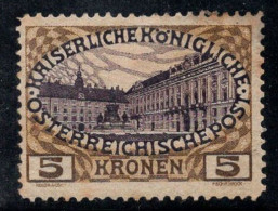 Autriche 1908 Mi. 155 Neuf * MH 40% 5 Kr, Hofburg De Vienne - Nuovi