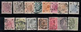 Autriche 1899 Mi. 69-83 Oblitéré 80% François-Joseph - Used Stamps