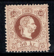 Autriche 1867 Mi. 41 Neuf ** 100% 50 Kr, François-Joseph - Ongebruikt