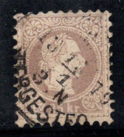 Autriche 1867 Mi. 40 Oblitéré 100% 25 Kr, François-Joseph - Usati