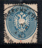 Autriche 1863 Mi. 27 Oblitéré 100% Armoiries, 10 Kr - Used Stamps