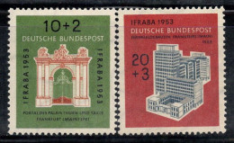 Allemagne Bund 1953 Mi. 171-172 Neuf * MH 100% IFRABA, Exposition Philatélique - Unused Stamps