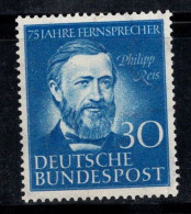 Allemagne Bund 1952 Mi. 161 Neuf * MH 100% 30 Pf, Reis - Neufs