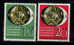 Allemagne Bund 1951 Mi. 141-142 Neuf ** 100% NBA, Exposition De Timbres - Unused Stamps