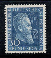 Allemagne Bund 1951 Mi. 147 Neuf ** 100% 30 Pf, Röntgen - Unused Stamps