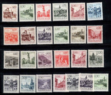 Yougoslavie 1971-73 Neuf ** 100% Vues, Paysages - Unused Stamps