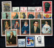 Yougoslavie 1971 Mi. 1426-1446 Neuf ** 100% Paysages, Statues, Art - Unused Stamps