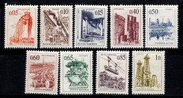 Yougoslavie 1966 Mi. 1164-1172 Neuf ** 100% Technologie, Architecture - Unused Stamps