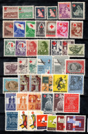 Yougoslavie 1947-62 Neuf ** 100% Timbres De Charité, Croix-Rouge - Charity Issues