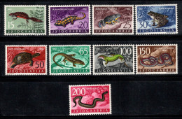 Yougoslavie 1962 Mi. 1007-1015 Neuf ** 100% Faune, Animaux - Unused Stamps