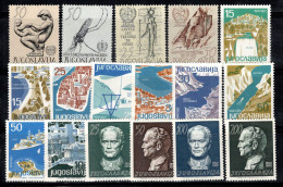Yougoslavie 1962 Mi. 990-1006 Neuf ** 100% UNICEF, TOURISME, Tito - Unused Stamps