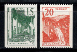 Yougoslavie 1959 Mi. 898-899 Neuf ** 100% Technologie, Architecture - Ongebruikt
