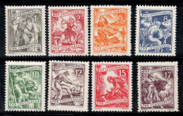 Yougoslavie 1952 Mi. 717-723 Neuf ** 100% Economie Locale, Emplois - Unused Stamps