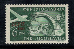 Yougoslavie 1951 Mi. 653 Neuf ** 100% Poste Aérienne 6 D, Aéronefs - Aéreo