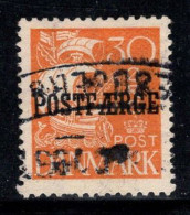 Danemark 1927 Mi. 13 Oblitéré 100% Surimprimé 30 O - Parcel Post