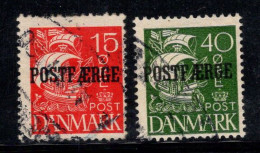 Danemark 1927 Mi. 12, 14 Oblitéré 100% Colis Postaux - Parcel Post