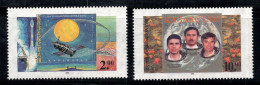 Kazakhstan 1995 Mi. 86-87 Neuf ** 100% Cosmonautes, Espace - Kazakhstan