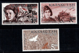 Kazakhstan 1995 Mi. 88-90 Neuf ** 100% Seconde Guerre Mondiale - Kasachstan