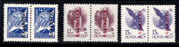 Kazakhstan 1992 Mi. 1-6w Neuf ** 100% Surimprimé Espace - Kazachstan