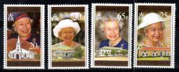 Île De L'Ascension 1996 Mi. 683-686 Neuf ** 100% La Reine Élisabeth II - Ascension
