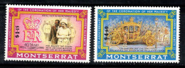 Montserrat 1993 Mi. 866-867 Neuf ** 100% La Reine Élisabeth II - Montserrat