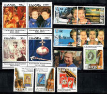 La Reine Élisabeth II 1992-93 Neuf ** 100% Débat Télévisé - Famous Ladies