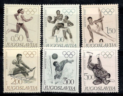 Yougoslavie 1968 Mi. 1290-1295 Neuf ** 100% Jeux Olympiques - Nuovi
