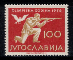 Yougoslavie 1956 Mi. 811 Neuf ** 100% Jeux Olympiques, 100 D - Ongebruikt